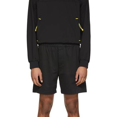 prada tec stripe short|prada short shorts.